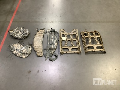 (20) MOLLE Pack Frames, (55) Molded Waist Belts & (60) Sustainment Pouches