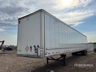 2015 Vanguard 53 ft x 102 in T/A Van Trailer