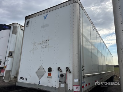 2014 Vanguard 53 ft x 102 in T/A Van Trailer