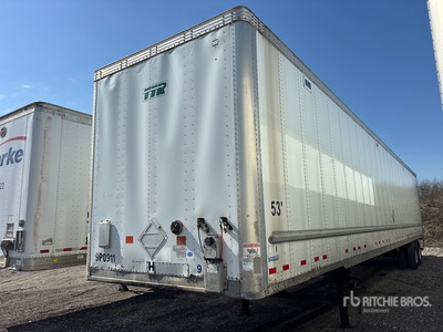 2015 Vanguard VXP 53 ft x 102 in T/A Geschlossene Anhänger