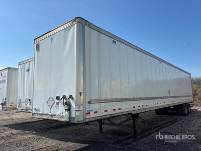 2015 Vanguard VXP 53 ft x 102 in T/A Van Trailer