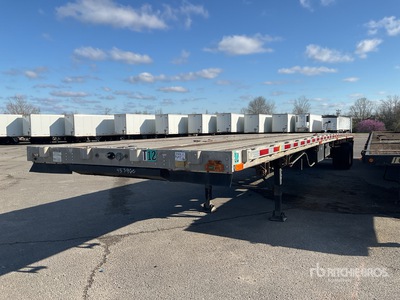 2000 Transcraft 48 ft T/A Flatbed Trailer