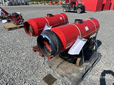 Quantity of (2) 2014 Sovelor EC55 Space Heater