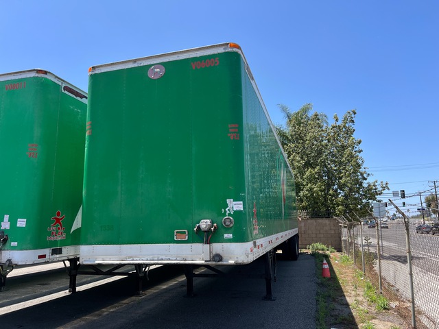 2006 Great Dane 731TW 45 ft x 102 in T/A Van Trailer