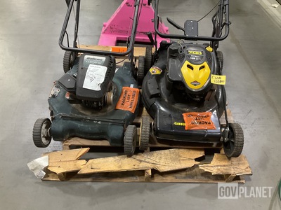 (2) Assorted Lawn Mowers