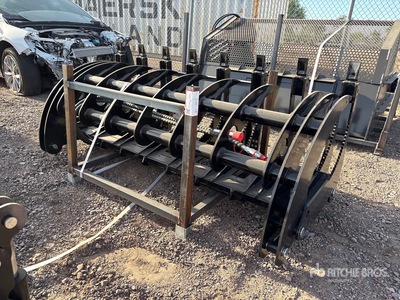 2026 GIYI GY-CLG72 72 in Curved Log Schranklader grijper