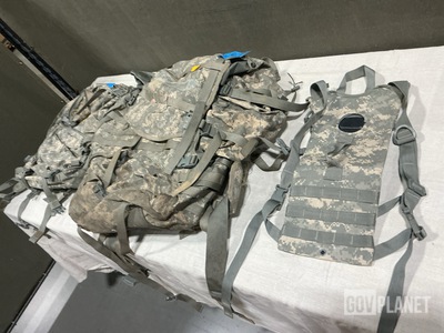 (16) Large Field Pack Sets, (14) Assault Packs & Assorted Items