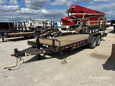 2018 Kaufman 20 ft T/A Flatbed Trailer