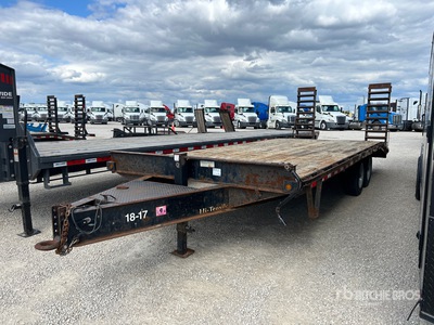 2018 Kaufman 22 ft T/A Flatbed Trailer