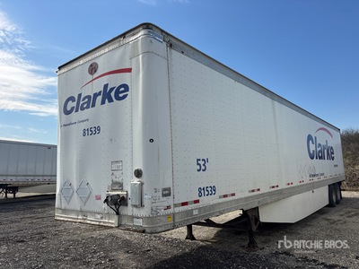 2012 Great Dane SSL-1314-21053 53 ft x 102 in T/A Remolque de furgoneta