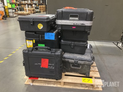 (7) Assorted Storage Cases