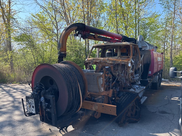 VaCall AJV1215-1769 on 2009 Sterling L9500 6x4 Vacuum Excavator Truck (Inoperable)