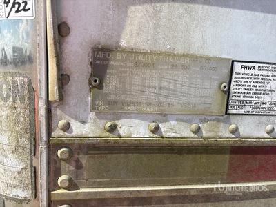 2005 Utility VS2RA 53 ft T/A Refrigerated Trailer