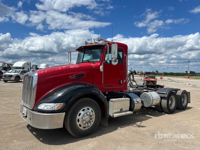 2012 Peterbilt 386 6x4 T/A Day Cab Truck Tractor