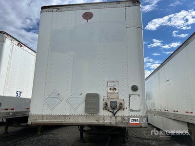 2012 Great Dane 53 ft x 102 in T/A Van Trailer