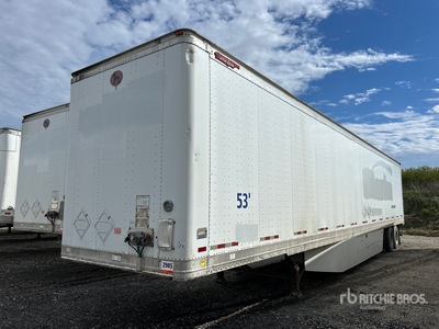 2012 Great Dane 53 ft x 102 in T/A Van Trailer
