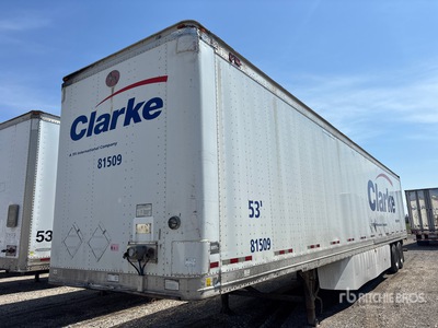 2012 Great Dane 53 ft x 102 in T/A Remolque de furgoneta