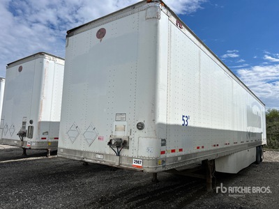 2012 Great Dane 53 ft x 102 in T/A Van Trailer