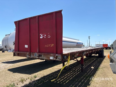 1989 Great Dane 48 ft T/A Flatbed Trailer