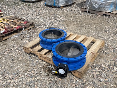 Quantity of (2) 14 in Flange Butterfly Valves Attrezzatura varia per irrigazione