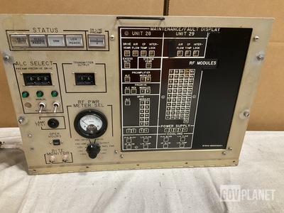 Northrop Grumman 1D23603G01 Maintenance/Fault Display Panel