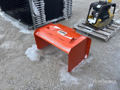2025 MSS-SPE-4-23 39 in Mini Skid Steer Snow Pusher (Unused)