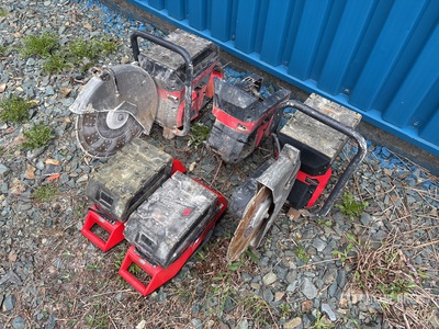 Quantity of (2) Milwaukee MX 14 In Cut-Off Saw