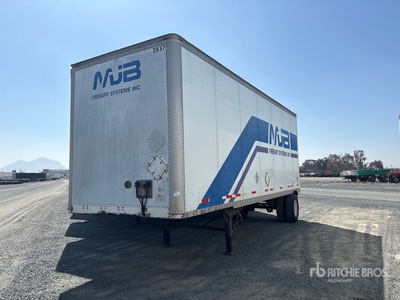 2008 Wabash 28 ft x 102 in S/A Remolque de furgoneta