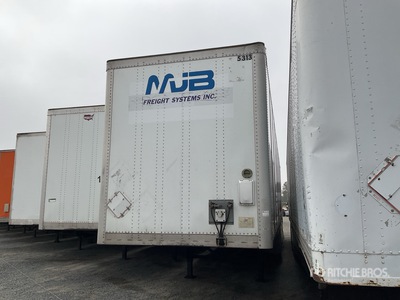 2015 Wabash 53 ft x 102 in T/A Van Trailer