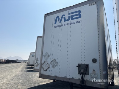 2008 Wabash 28 ft Sliding S/A Van Trailer