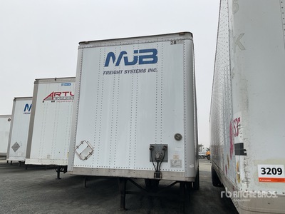 2008 Wabash 28 ft x 102 in S/A Van Trailer