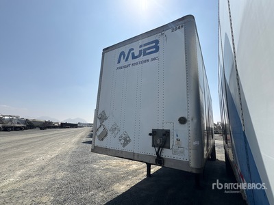 2008 Wabash 28 ft Sliding S/A Van Trailer