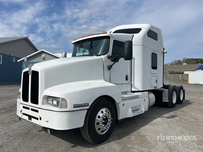 2017 Kenworth T600 6x4 T/A Sleeper Truck Tractor