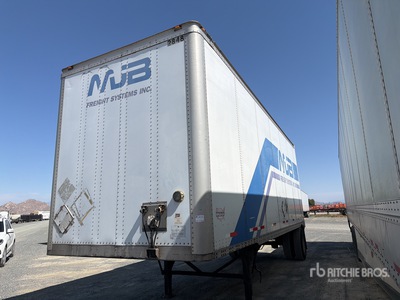 2008 Wabash 28 ft x 102 in S/A Van Trailer