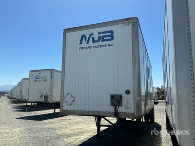 2008 Wabash DVDBHPC 28 ft x 102 in S/A Van Trailer