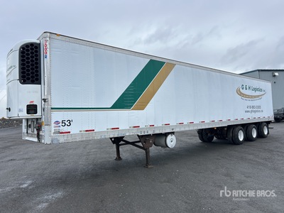 2009 Utility 53 ft x 102 in Tri/A Refrigerated Trailer
