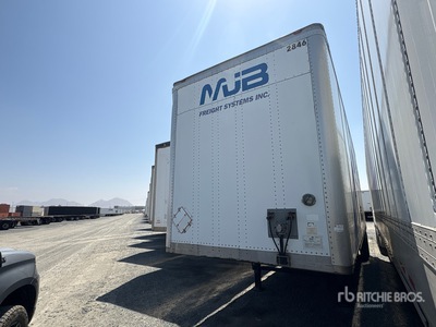 2008 Wabash 28 ft x 102 in Sliding S/A Van Trailer