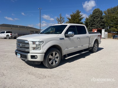 2015 Ford F-150 Platinum 4x4 Crew Cab Pickup