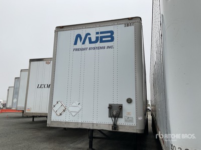 2008 Wabash 28 ft x 102 in S/A Van Trailer