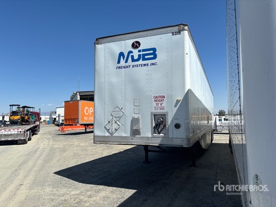 2013 Great Dane 53 ft x 102 in T/A Van Trailer