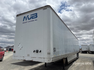 2001 Hyundai 53 ft x 102 in T/A Van Trailer