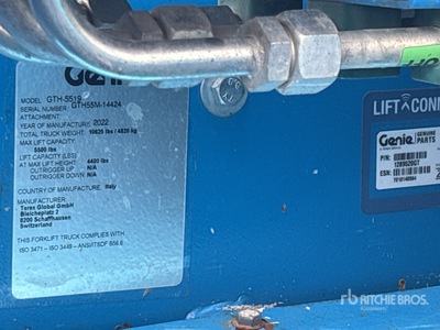 2022 Genie GTH-5519 Telehandler