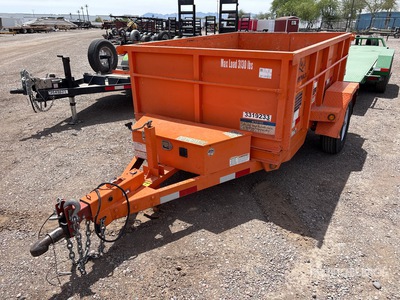 2018 Snake River DMP58-5K 7 ft 9 in S/A Remolque Ligero de Volteo