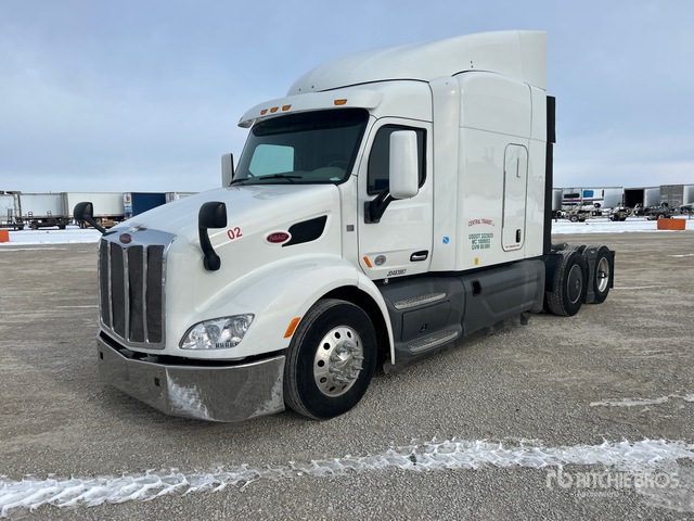 2018 Peterbilt 579 6x4 T/A Sleeper Truck Tractor
