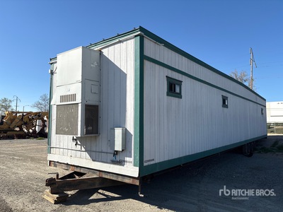 Pacific Mobile 12 ft x 60 ft Quad Axle Modular Housing Camp Support Unit