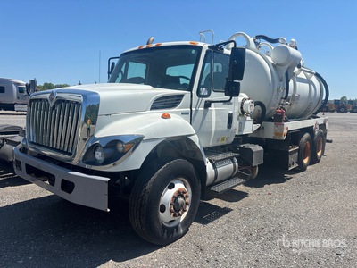 2010 Presvac on 2011 International 7500 6x4 Vacuum Excavator Truck (Inoperable)