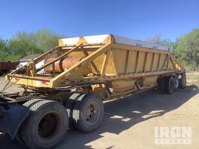 1969 Beall 40 ft Tri/A Belly Dump Trailer