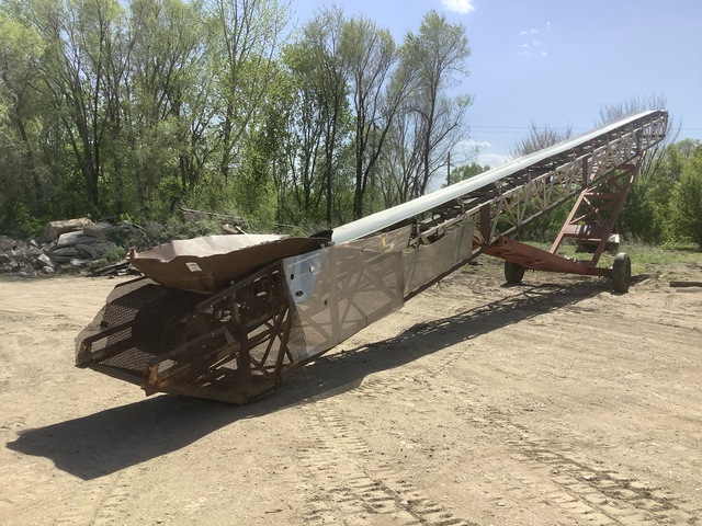Custom Built  24 in x 85 ft Portable Stacking Conveyor