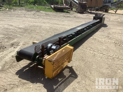 Custom Built 16 in x 29 ft Stationary Transfer Conveyor