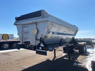 2014 Arnes 15 ft T/A Lead Side Dump Trailer